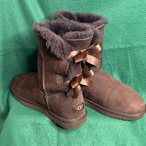 UGG Women's Chocolate Brown Shearling Boots